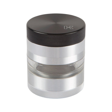 Kannastor 4 Piece 2.2" Solid Top Grinder with Clear Jar Section