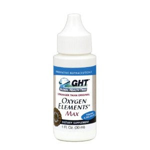 GHT Oxygen Elements Max Dietary Supplement, 1-Ounce Bottle