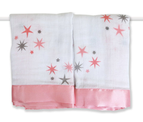 Aden + Anais 2 Pack Muslin Issie Security Blanket