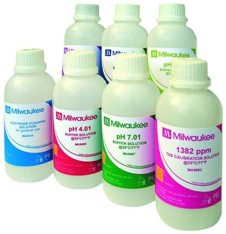 Milwaukee MA9016 pH/ORP Cleaning Solution, 230mL Bottle