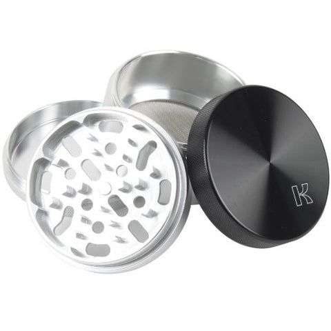 Kannastor 4 Piece 2.5" Solid Top Grinder