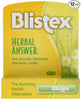 Blistex Herbal Answer Lip Protectant/Sunscreen, SPF 15, .15-Ounce Tubes (Pack of 12)
